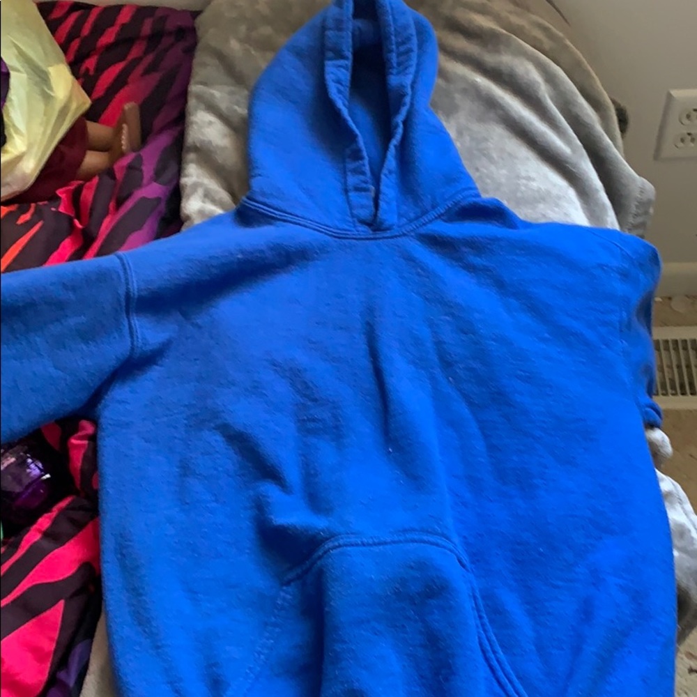Blue Gildan jacket